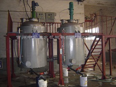 AB2.2KW專用洗滌液攪拌機項目改造現場實拍