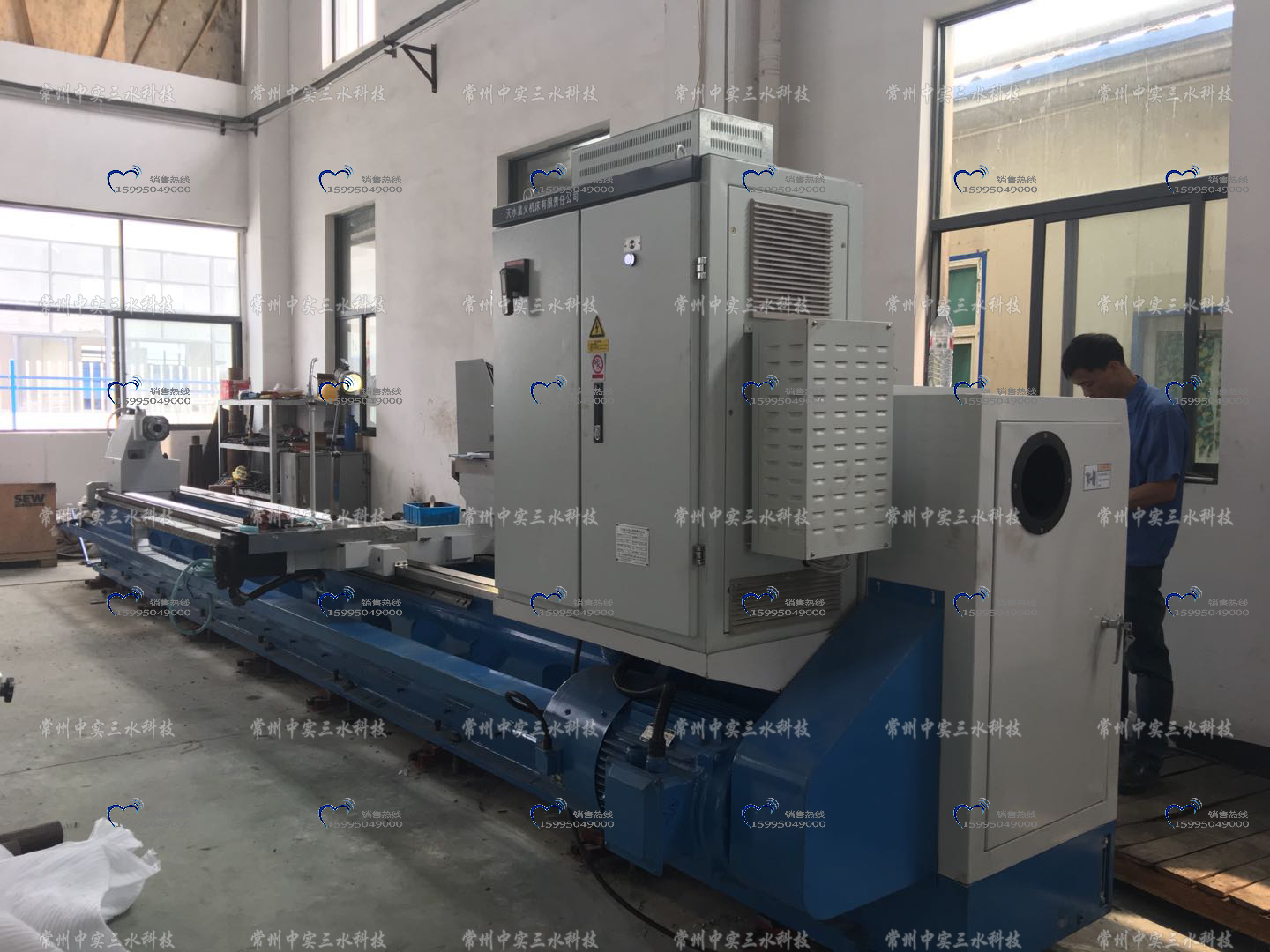 6米高精度數(shù)控機床